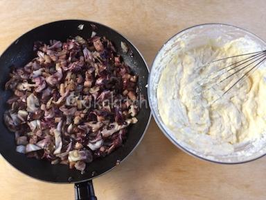 radicchio e ricotta