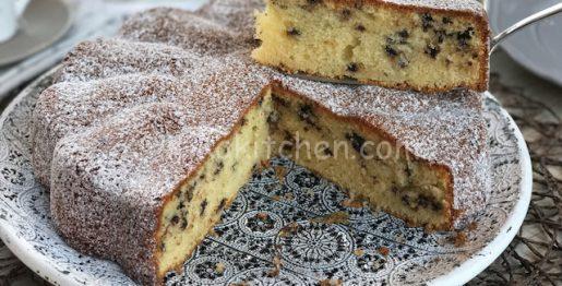 torta al mascarpone e gocce di cioccolato
