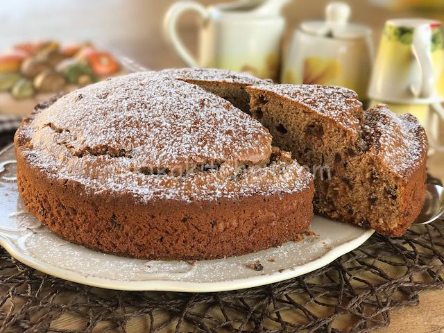 torta con farina di castagne