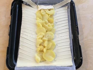 treccia pasta sfoglia