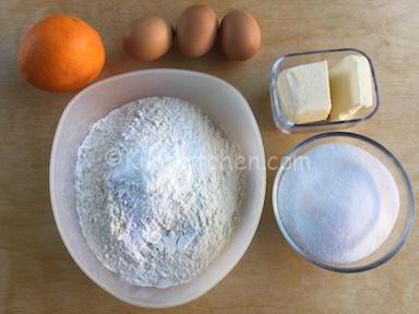 ingredienti pan d arancia