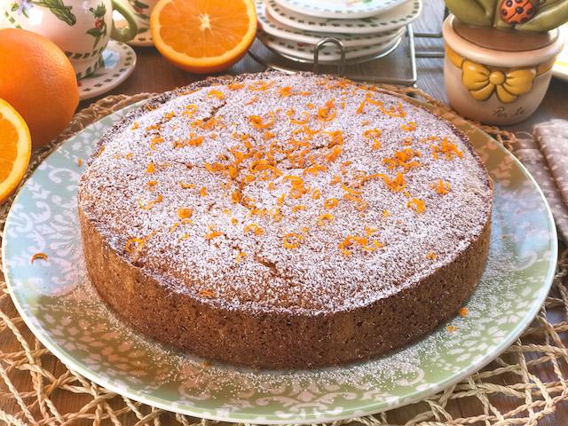 torta con succo d'arancia