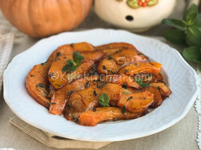 zucca in agrodolce