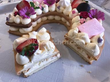 esempio di taglio cream tart