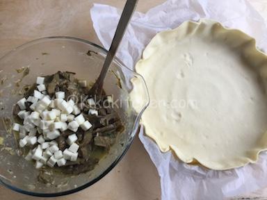 pasta sfoglia carciofi