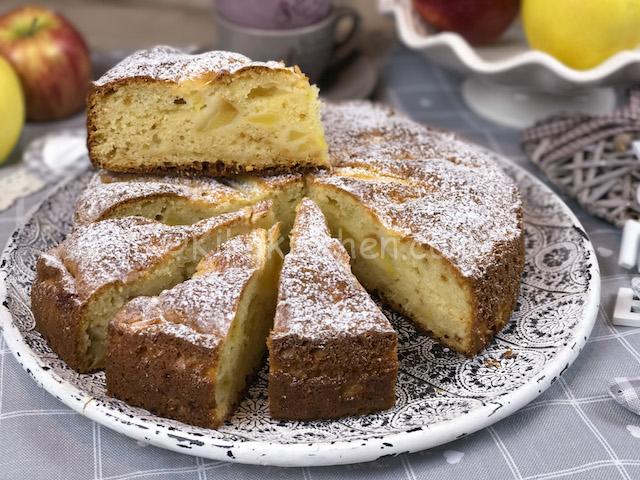 torta di mele e mascarpone