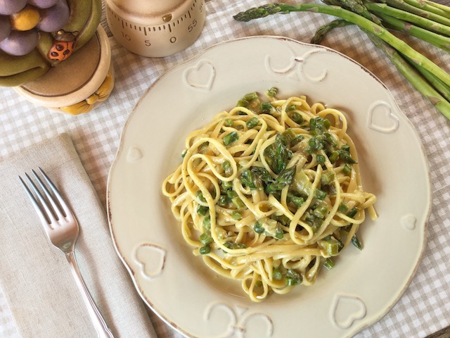 carbonara vegetariana