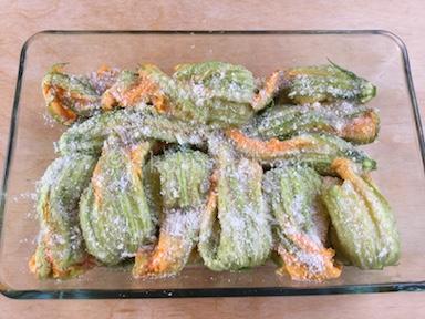 Fiori Di Zucca Ripieni Al Forno Ricetta Facile E Veloce Kikakitchen