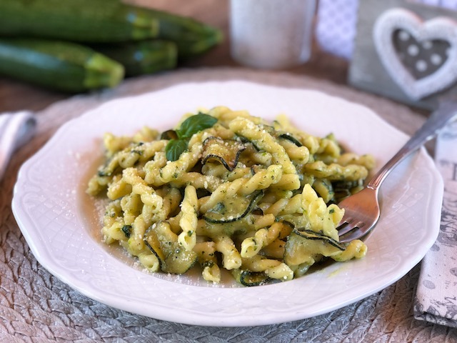 pasta con zucchine