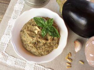 Crema di melanzane - condimento per pasta e bruschette