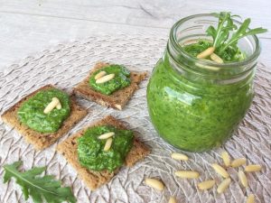 pesto rucola con bimby