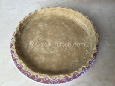 base crostata con biscotti