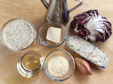 ingredienti risotto radicchio e gorgonzola