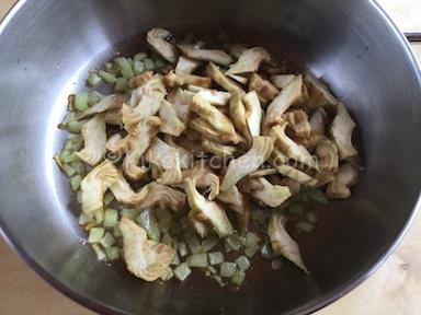 carciofi risotto