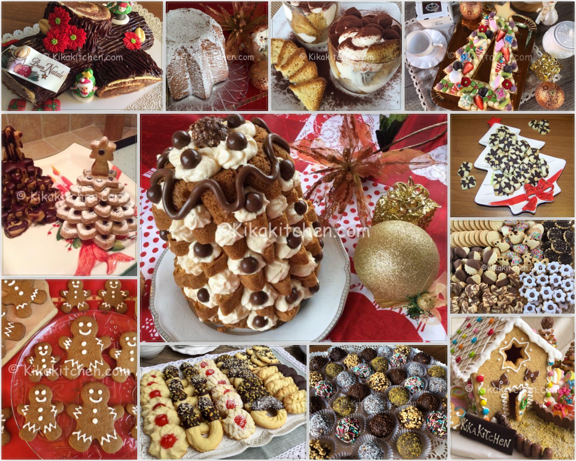 Tronchetto Di Natale Kikakitchen.Dolci Di Natale Kikakitchen