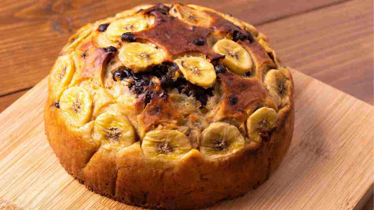 Torta di Banane e Gocce di Cioccolato: Ricetta Facile per una Colazione ...
