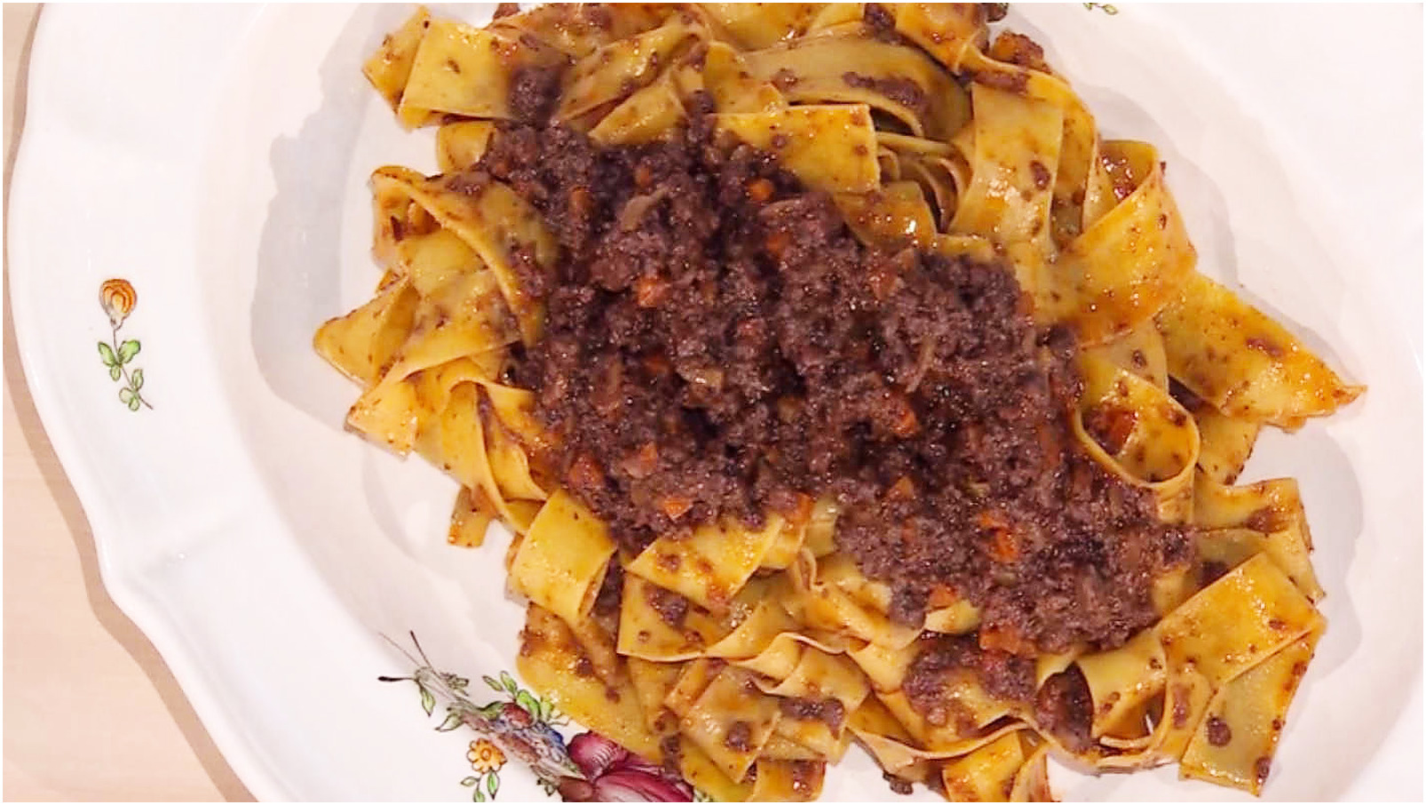 É sempre mezzogiorno, 13 marzo 2026 - Pappardelle al ragù di cinghiale ...